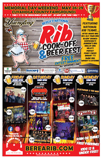 Berea's National Rib Cook-Off promotional poster